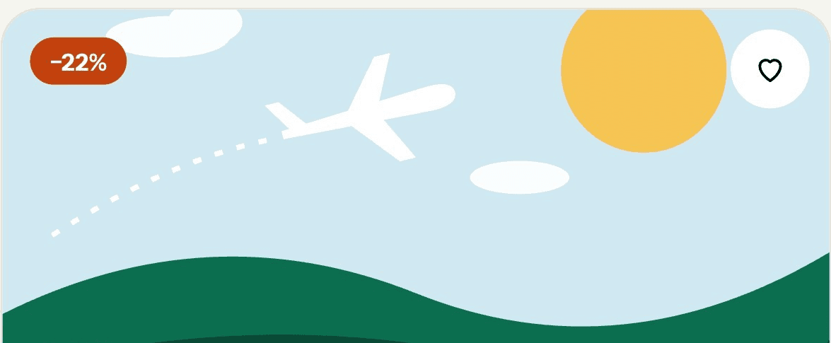 Aerolume Airways travel offer illustration